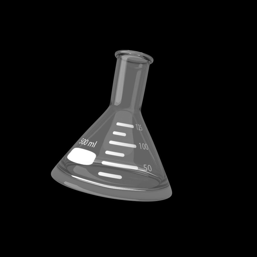 Glass Beaker (Cycles) preview image 1